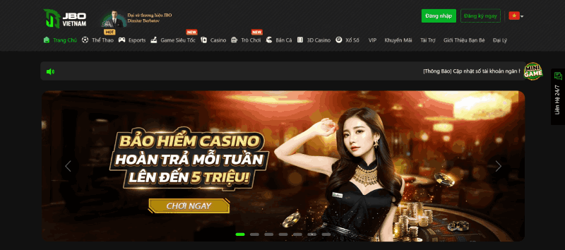 Đánh giá trang web về trò chơi platform 130Casino - 130Casino